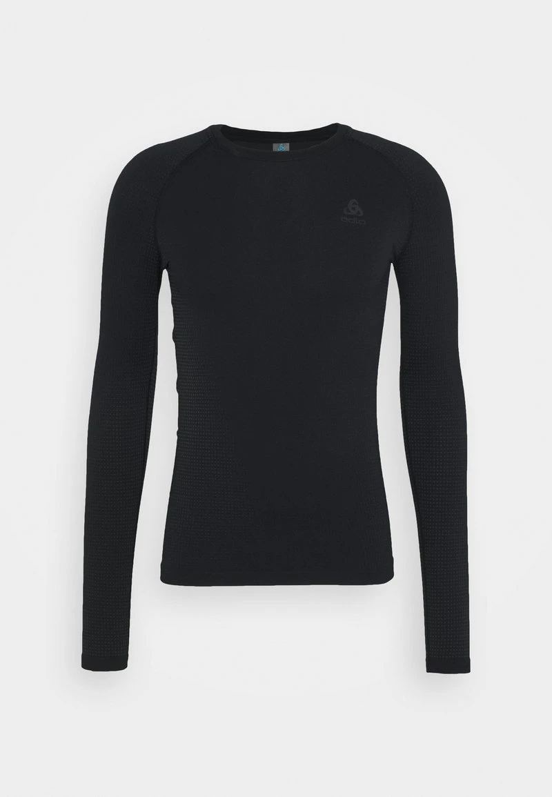 PERFORMANCE WARM ECO CREW NECK - Unterhemd/-shirt - Black/new Odlo Graphite Grey 4 PERFORMANCE WARM ECO CREW NECK - Unterhemd/-shirt - Black/new Odlo Graphite Grey – Bild 4