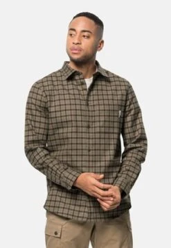 HALDEN CHECK - Hemd - Black Odlo Graphite Grey -Odlo 13ae173f2f3544f28f2ff2a8cf10a0c4