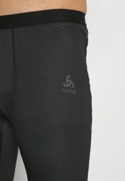 Odlo BOTTOM LONG ACTIVE F DRY LIGHT ECO - Tights - Black -Odlo 1da1a3f04dfa413585c0fbb07c94d0dc