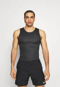 Odlo ACTIVE F-DRY LIGHT ECO BL CREW NECK TANK - Top - Black