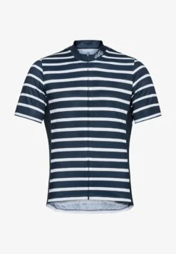 Odlo FULL ZIP ESSENTIAL PRINT - Cycling-Trikot - Porcelain Blue Wing Teal -Odlo 516bd3f590b240f7a2c400de002d275c 1