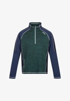 Odlo SESVENNA LID LAYER HALF ZIP - Sweatshirt - Blue Wing Teal Melange -Odlo 52b066b9b0ef4a89bd0c6367fb35611e