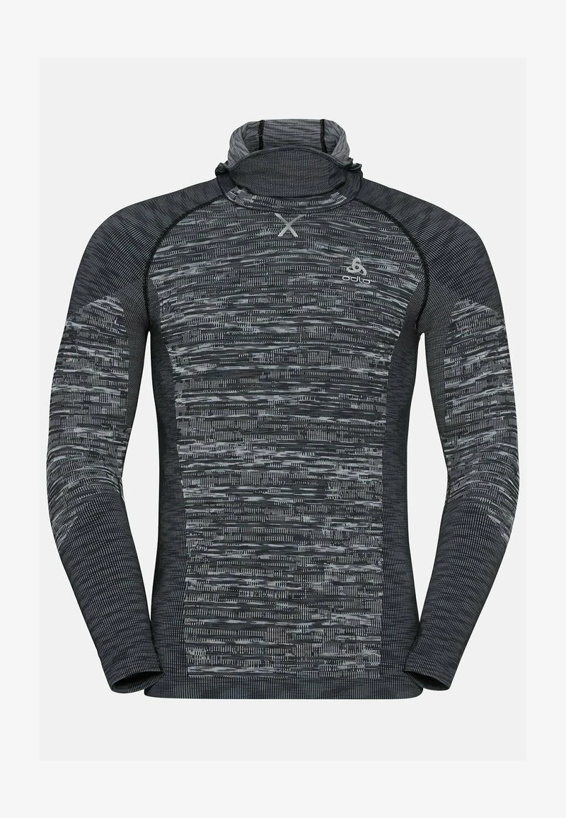 Odlo Langarmshirt - Black Space Dye 3 Odlo Langarmshirt - Black Space Dye – Bild 3