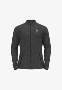 Odlo SESVENNA - Sweatjacke - Black Melange -Odlo 56b16894c2384256a2fd968ce2ad9b26 2