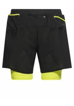 Odlo AXALP TRAIL 2-IN-1 - Shorts - Schwarz Gelb -Odlo 5ac05b655c4b4a06b9087f187998e3b5