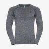 Odlo Langarmshirt - Grey Melange (15700)
