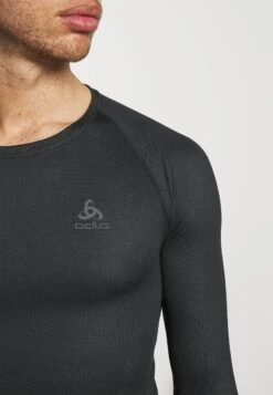 Odlo ACTIVE F DRY LIGHT ECO CREW NECK - Langarmshirt - Black -Odlo 662c27c3caac4eb88f86aa2253a8e164