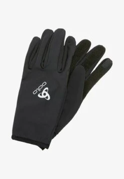 Odlo HIGHWAY-SHOP - Fingerhandschuh - Schwarz -Odlo 723a7b8a2f6c4b099953fed19c53b04c 1