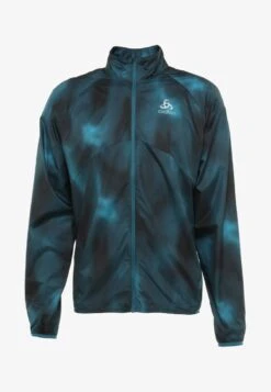 Odlo JACKET OMNIUS - Laufjacke - Blue Coral -Odlo 751aad4379974c609c5e805c829ebb4e