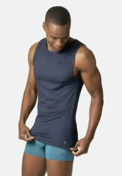 Odlo ACTIVE F-DRY LIGHT ECO BL CREW NECK TANK - Top - Dark Sapphire -Odlo 77ce829c80c04773893844a7a87cd43b 1