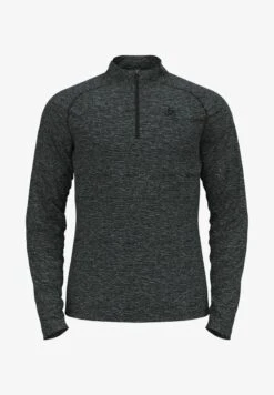 Odlo SKIROLLI 1/2 ZIP - Fleecepullover - Schwarz -Odlo 7e126bd5ddfe4a91a88b2c2f100a6244 1