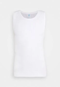 Odlo ACTIVE F-DRY LIGHT ECO BL CREW NECK TANK - Top - White -Odlo 7feb370984e6416e8eea2f019b4c3902