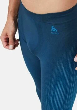 Odlo PERFORMANCE WARM - Unterhose Lang - Petrol -Odlo 82253c6fbcd443cb81b2685f5eef05cf