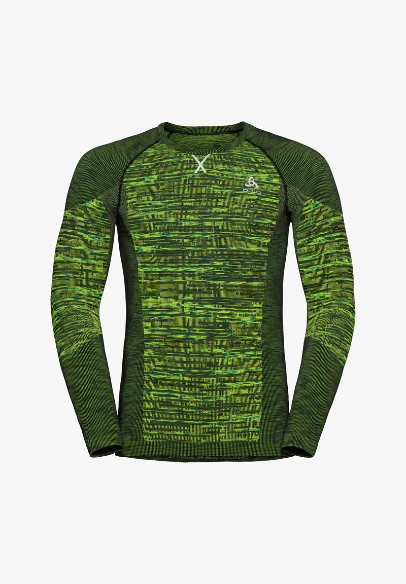 Odlo BLACKCOMB ECO - Unterhemd/-shirt - Lime Green Space Dye 5 Odlo BLACKCOMB ECO - Unterhemd/-shirt - Lime Green Space Dye – Bild 5