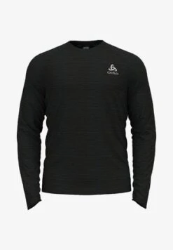 Odlo RUN EASY WARM - Langarmshirt - Blue Wing Teal Melange -Odlo 8ce95bf807684a6688942cc30db051b0