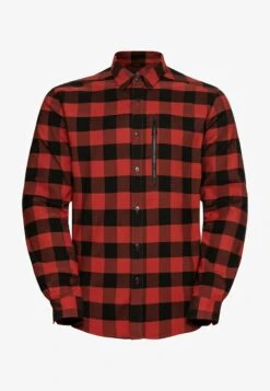 HALDEN CHECK - Hemd - Black Odlo Graphite Grey -Odlo 8e57bb0c175e44059e1b001d7b5271d4 1