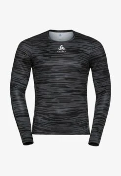 Odlo CREW NECK ZEROWEIGHT CERAMIWARM - T-Shirt Print - Deep Dive -Odlo 8f675105ebb84f15a8a300f8d3181185
