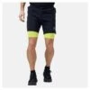 Odlo AXALP TRAIL 2-IN-1 - Shorts - Schwarz Gelb