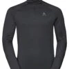 Odlo CARVE LIGHT MIDLAYER - Fleecepullover - Schwarz (200)