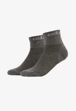 Odlo SOCKS QUARTER ACTIVE 2 PACK - Sportsocken - White -Odlo a45f5a743021449aa21d5efe8db1b52c 1