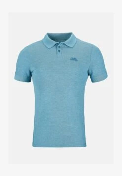 Odlo S/S NIKKO - Poloshirt - Saxony Blue Melange -Odlo ade3a8aa9d8f443b9bed1d4337ff25c1
