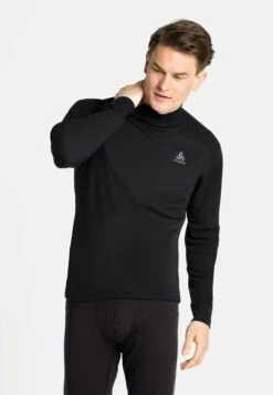 Odlo BL TOP TURTLE NECK L/S ACTIVE WARM ECO - Langarmshirt - Black