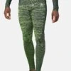 Odlo ECO BL - Unterhose Lang - Lime Green Space Dye