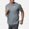 Odlo ESSENTIAL SEAMLESS - T-Shirt Print - Grey Melange