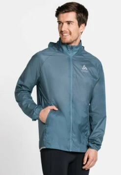 Odlo ZEROWEIGHT DUAL DRY WATER RESIST - Outdoorjacke - China Blue -Odlo bc4c68ad9b614c8e8cf4511925922a3b 1