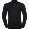 Odlo LANGARM ACTIVE WARM ECO TURTLENECK - Unterhemd/-shirt - Schwarz