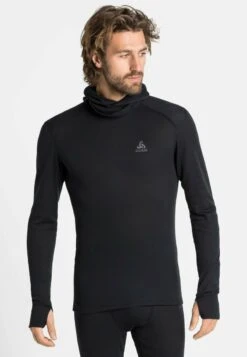 Odlo ACTIVE WARM ECO - Unterhemd/-shirt - Black -Odlo bfd4d911886a433facbe8cfe03264197 1