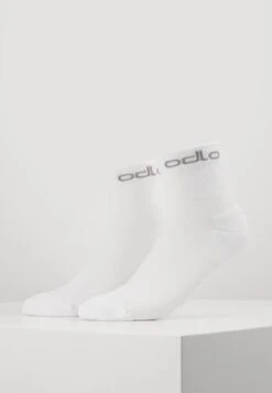 Odlo RUNNING - Sportsocken - White -Odlo c14a0e44c39e4b7e802fa4f432fd6c85