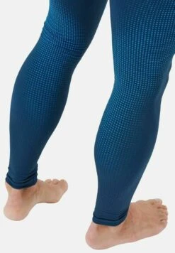 Odlo PERFORMANCE WARM - Unterhose Lang - Petrol -Odlo c4e004cdb7c64d1198c9ae841f12758f