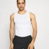 Odlo ACTIVE F-DRY LIGHT ECO BL CREW NECK TANK - Top - White