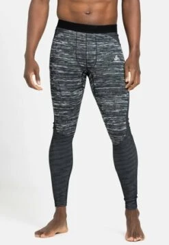ACTIVE WARM ECO - Unterhose Lang - Odlo Steel Grey Melange -Odlo c8ee766afa8d428b84bb2785a64fd973