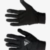 Odlo ZEROWEIGHT WARM UNISEX - Fingerhandschuh - Black