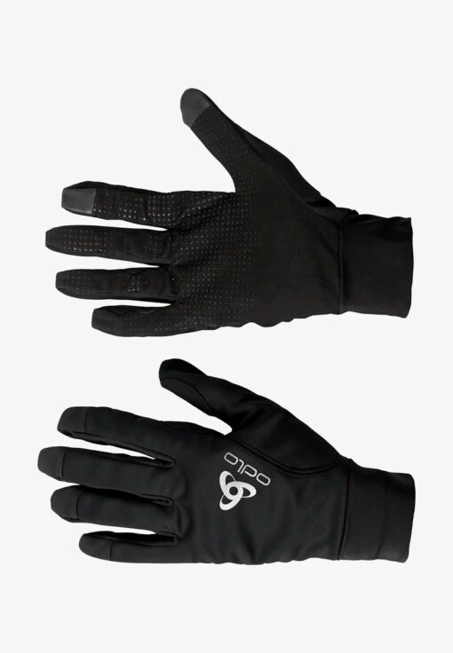 Odlo ZEROWEIGHT WARM UNISEX - Fingerhandschuh - Black -Odlo ca897c0da3e54fd39c8319e662463691