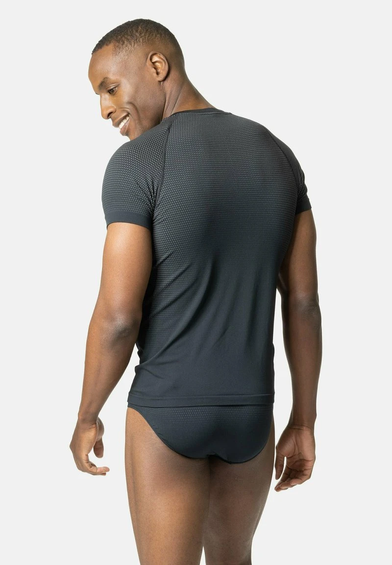 Odlo BL CREW NECK SS PERFORMANCE LIGHT ECO - T-Shirt Print - Black 2 Odlo BL CREW NECK SS PERFORMANCE LIGHT ECO - T-Shirt Print - Black – Bild 2