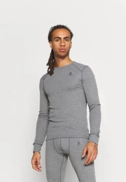 ACTIVE WARM ECO TOP CREW NECK - Unterhemd/-shirt - Odlo Steel Grey Melange 11 ACTIVE WARM ECO TOP CREW NECK - Unterhemd/-shirt - Odlo Steel Grey Melange -Odlo dcfd4e23c86a4cd69b5878f6abfff19e 1