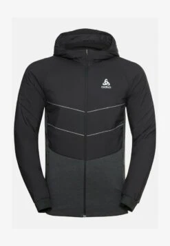 Odlo RUN EASY S-THERMIC - Laufjacke - Black -Odlo e9791bd9b883432abc22e3361fb3a0ea