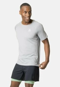 Odlo CREW NECK S/S ZEROWEIGHT CERAMICOOL - T-Shirt Print - Deep Depths Space Dye -Odlo eb092fee66f44604a2f6f743eeb634c9