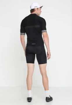 Odlo FULL ZIP CERAMICOOL X-LIGHT - T-Shirt Print - Black -Odlo f17f204bc67a4665924176dfea6d093b