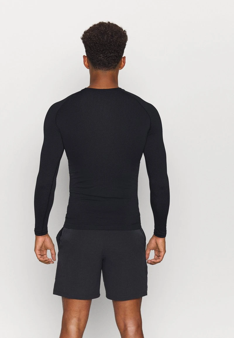 PERFORMANCE WARM ECO CREW NECK - Unterhemd/-shirt - Black/new Odlo Graphite Grey 3 PERFORMANCE WARM ECO CREW NECK - Unterhemd/-shirt - Black/new Odlo Graphite Grey – Bild 3