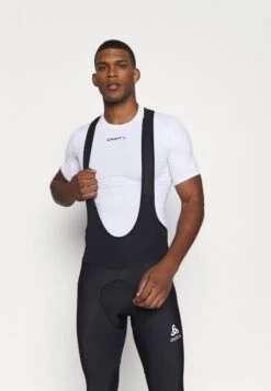 Odlo TIGHTS SUSPENDERS ZEROWEIGHT - Tights - Black -Odlo f6b07ed68ce94771915d4e7ebc46d267