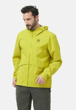 Odlo RIDE EASY WATERPROOF - Softshelljacke - Citronelle