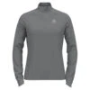OdloDamen Carve Light Zip Longsleeve