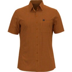 OdloHerren Nikko Check T-Shirt