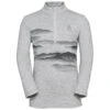 OdloKinder Berra Graphic Half Zip Longsleeve