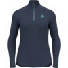 OdloDamen Berra Half Zip Longsleeve