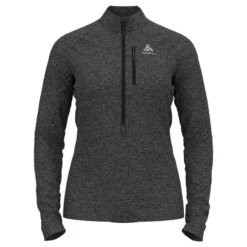 OdloDamen Fli Half Zip Longsleeve